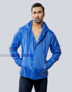 Premium Windbreaker Royal Blue Coach Jacket Casual