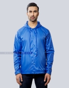 Premium Windbreaker Royal Blue Coach Jacket Front