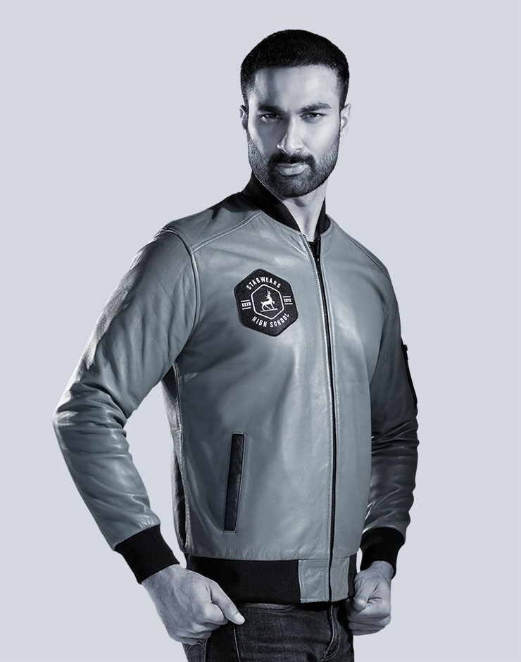 Custom Leather Bomber Jackets