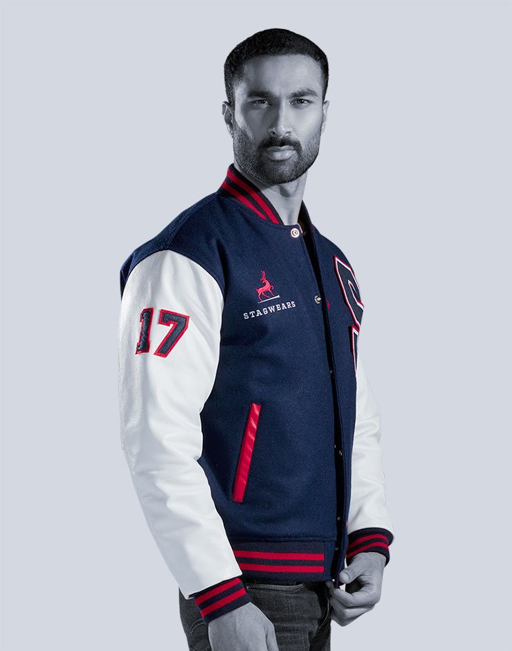 Custom Varsity Jackets Leather Sleeves