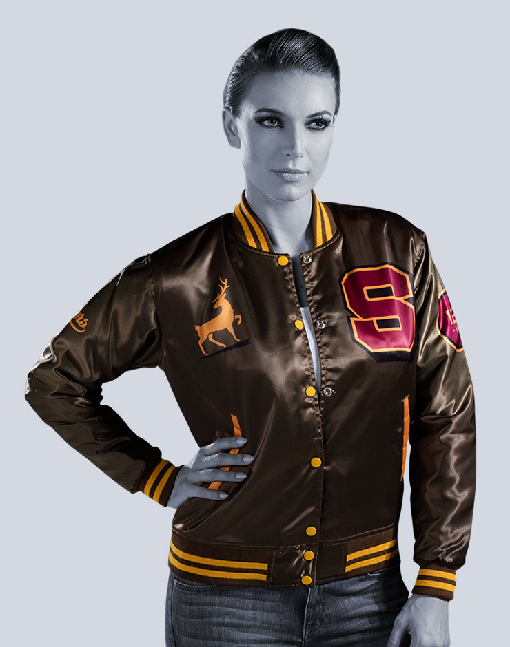 Custom Satin Varsity Jackets