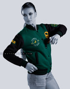 Varsity Letterman Jacket Cotton Fleece Custom