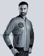 Bomber Jacket Sheep Leather Men