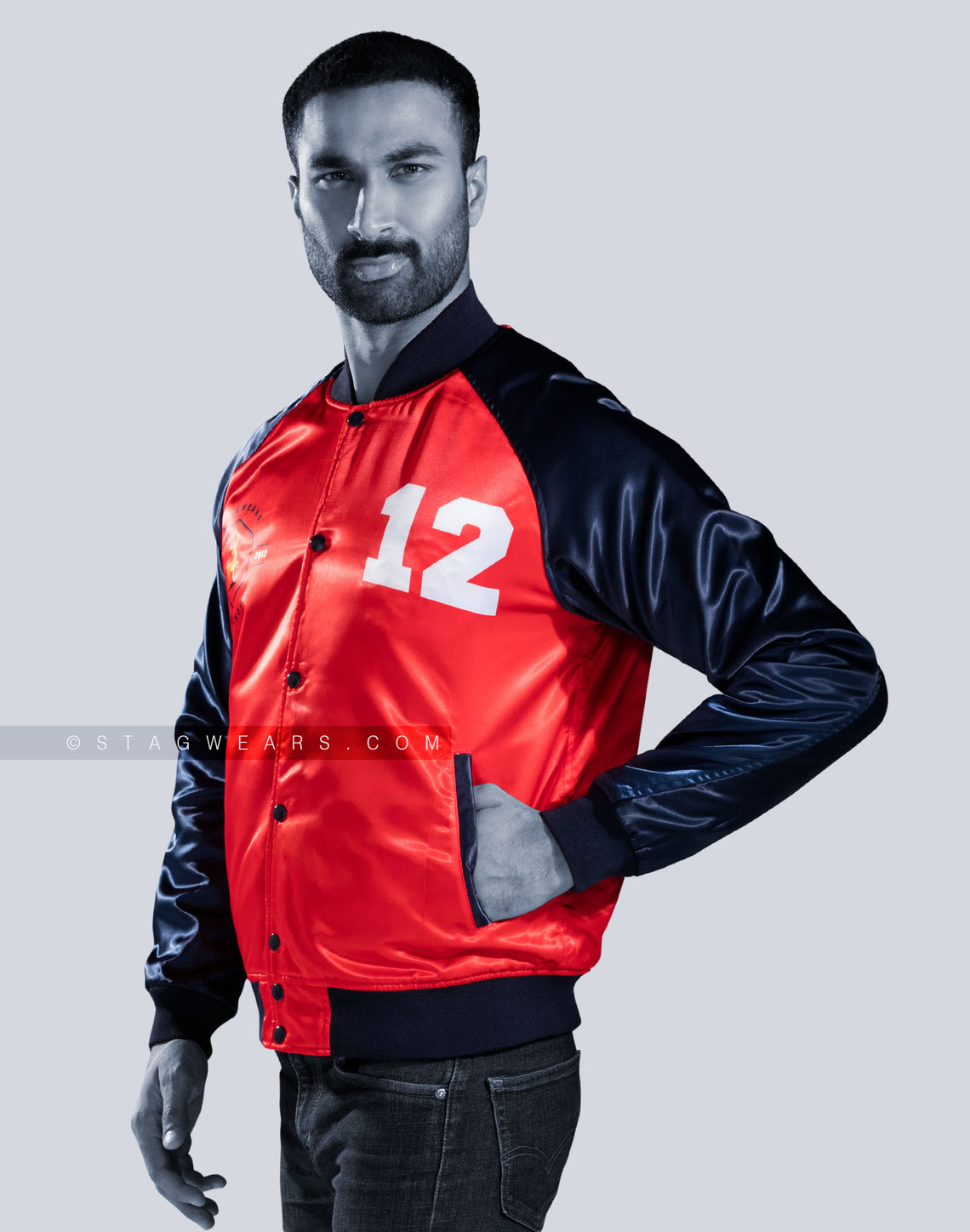 Varsity Letterman Jacket Fleece Reversible Jackets