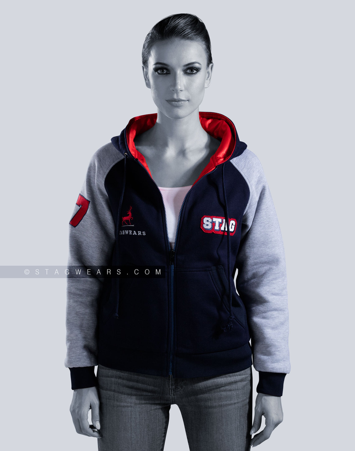 Class Of 2018 Seniors Custom Cotton Fleece Hoodies Reversible