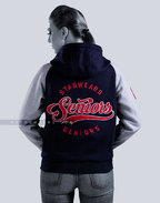 Seniors Custom Cotton Fleece Hoodies Reversible