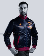 Custom Track Jackets Cotton Fleece Reversible High School