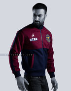 Custom Track Jackets Cotton Fleece Reversible University