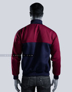Custom Track Jackets Cotton Fleece Reversible Varsity Jackets