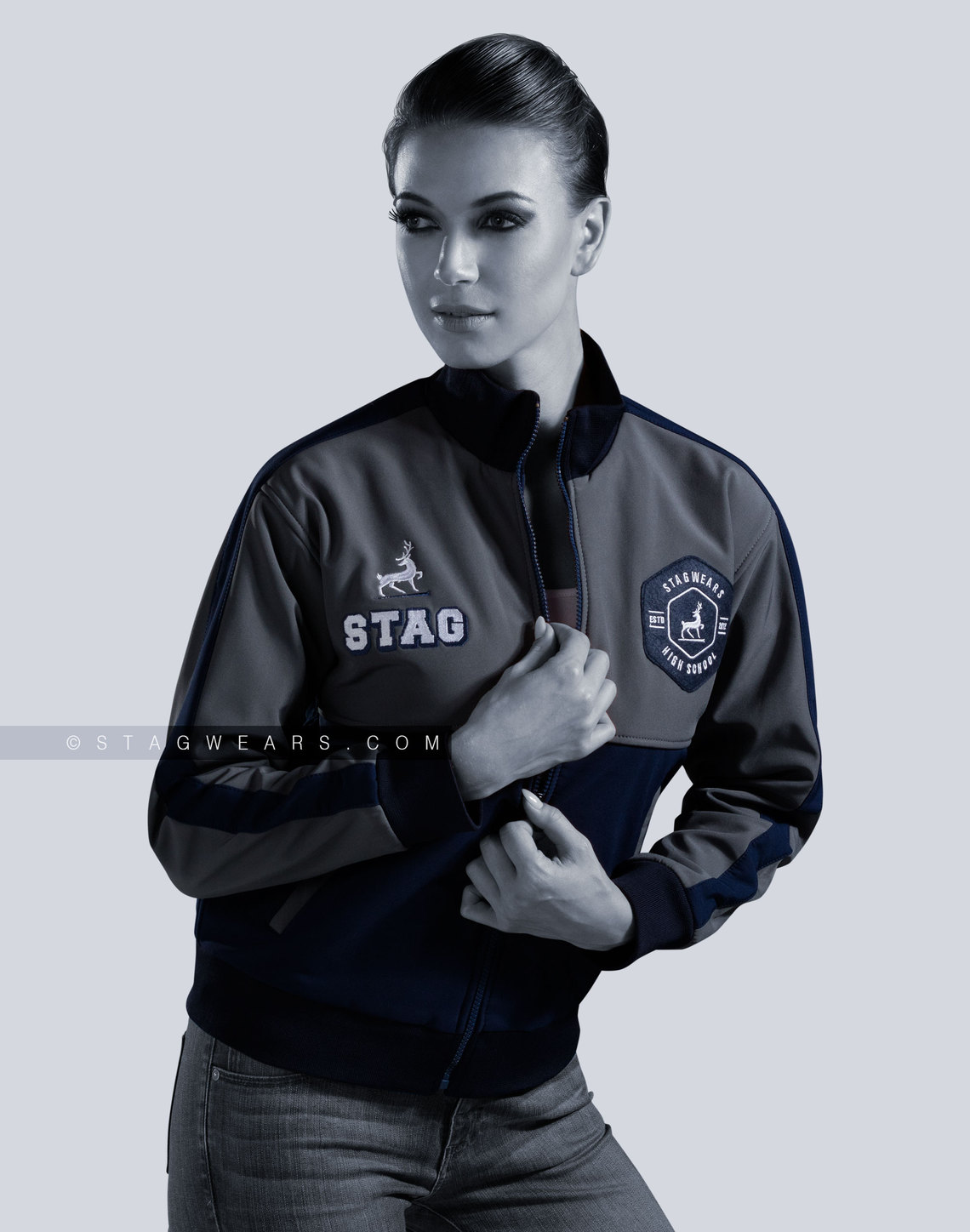 Custom Track Jackets Soft Shell School