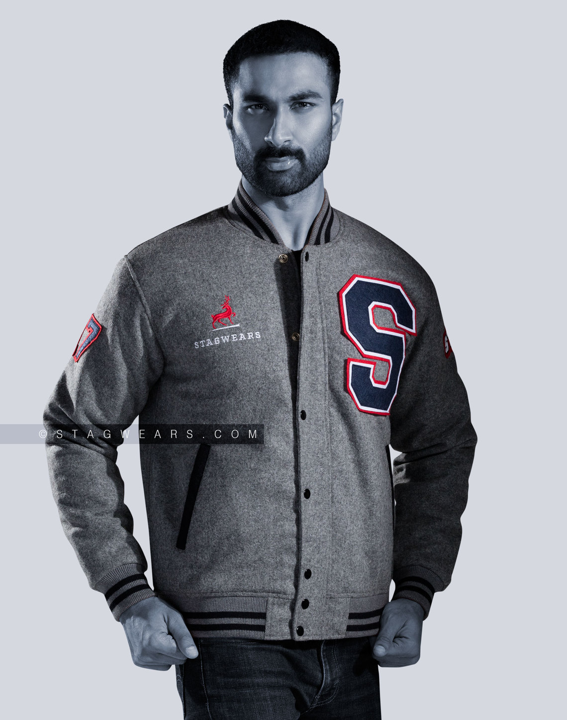 Custom Varsity Letterman Jacket Wool Seniors Year12 Jackets