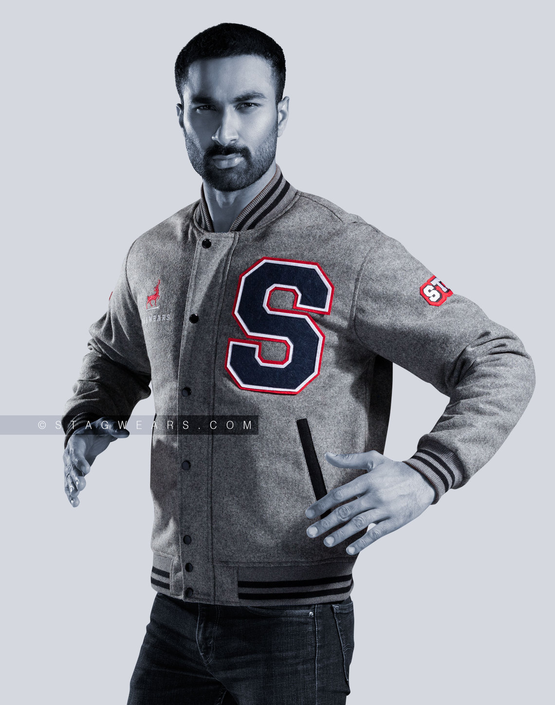 Customized Varsity Letterman Jacket Wool Seniors Year12 Jackets