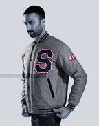 Varsity Letterman Jacket Wool Seniors Team Jackets