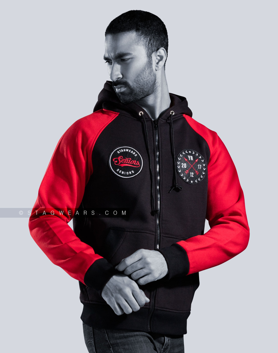 Custom Hoodie Zip Men Fleece