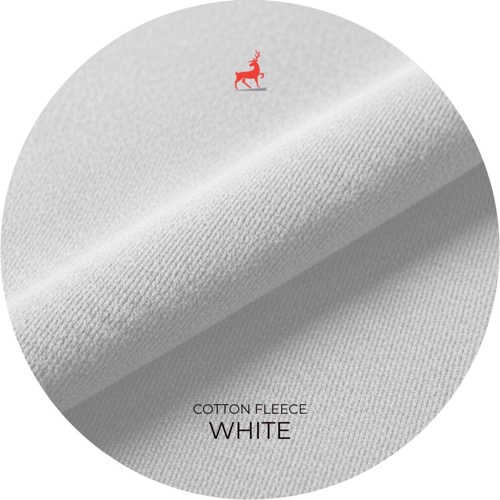 White Cotton Fleece
