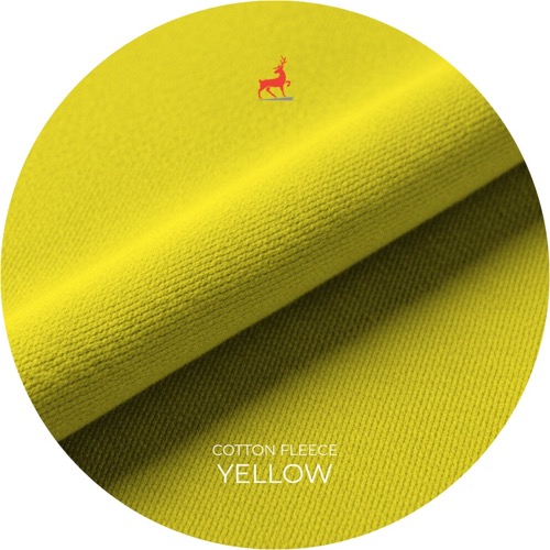 Yellow Cotton Fleece