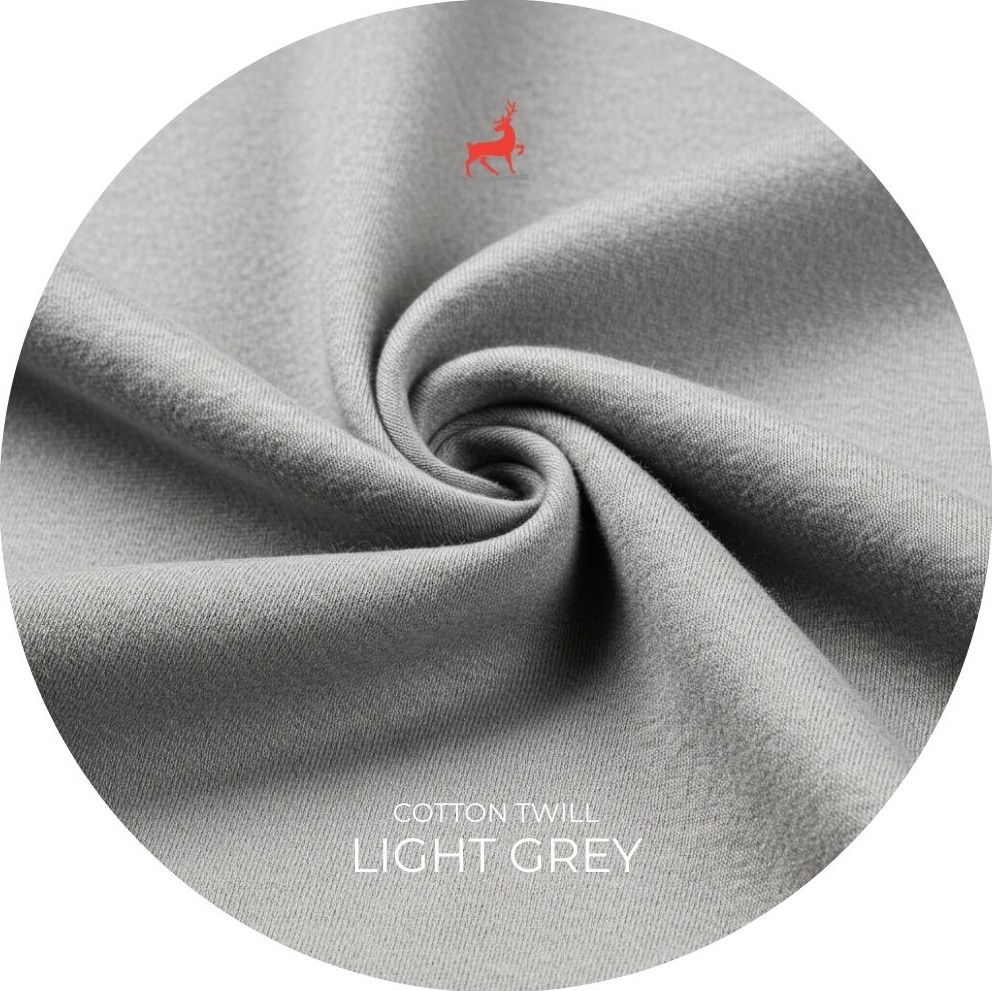 Light Grey Cotton Twill