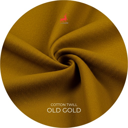 Old Gold Cotton Twill