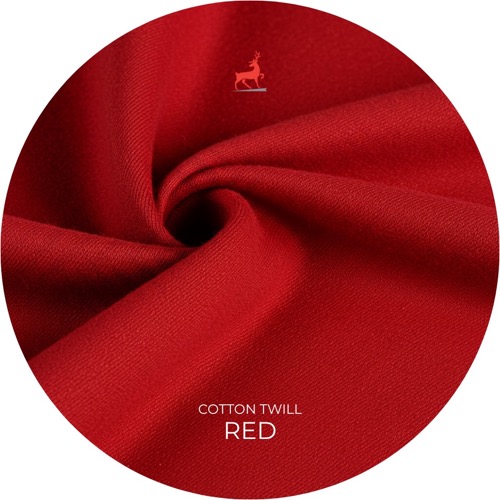 Red Cotton Twill