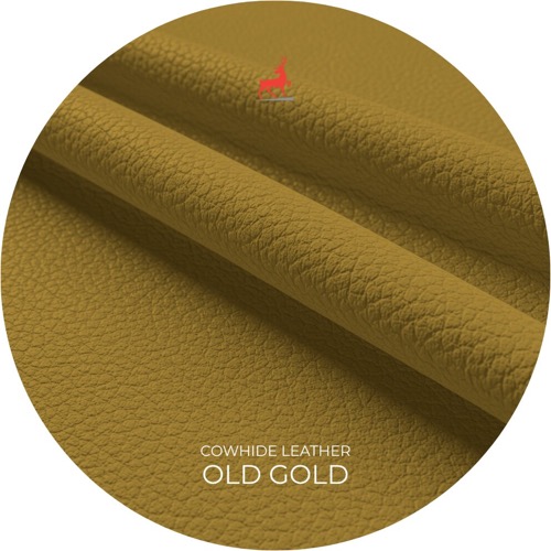 Old Gold Cowhide Leather