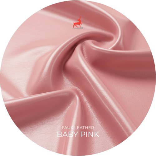 Baby Pink Faux Leather