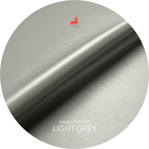 Light Grey Faux Leather