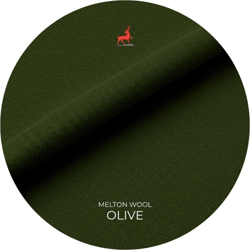 Olive Melton Wool