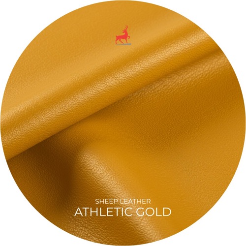 Athletic Gold Sheep Leather