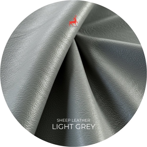 Light Grey Sheep Leather