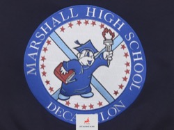 Marshall High School Logo Embroidery