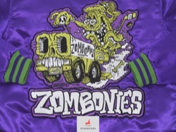 Zombonies Digital Embroidery