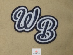 Custom Intials Embroidered Patch