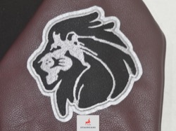 Lion Mascot Logo Patch