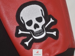 Skull Clipart Embroidery Patch