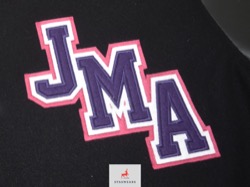 Custom Letters Staggered Felt